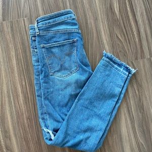 Levi ripped jeans